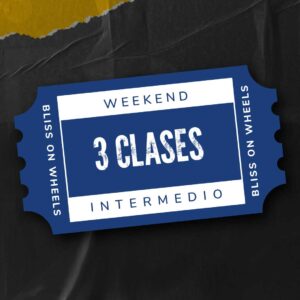 Weekend Pass. 3 CLASES INTERMEDIOS